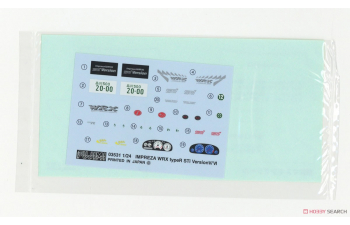 Сборная модель Subaru Impreza Sti Version VI (w/GT-W Wing)