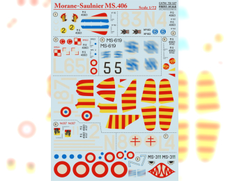 Morane-Saulnier MS.406 Wet decal