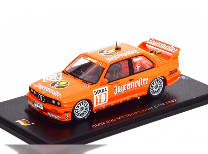 BMW M3 E30 No 19 DTM, Hahne (1992), Jaegermeister