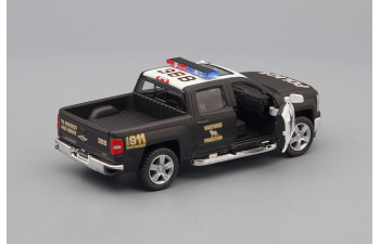 CHEVROLET Silverado Police (2014), black / white