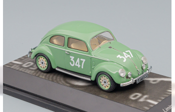 VOLKSWAGEN Beetle #347 Mille Miglia 1954 - P.E.Strahle V.Spingler, green