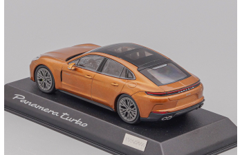 (Уценка!) PORSCHE Panamera Turbo E-Hybrid (G3) (2024), Madeira gold metallic