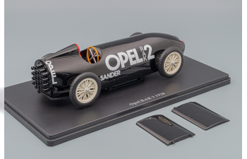 OPEL RAK 2 (1928), schwarz/weiß