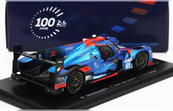 ORECA 07 Gibson Gk428 4.2l V8 Team Panis Racing №65 24h Le Mans (2023) T.Van Der Helm - M.Maldonado - J.van Uitert, Blue Red