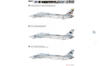 Сборная модель истребитель-перехватчик F-14D Tomcat