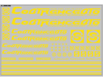 Декаль Совтрансавто для грузовиков, желтый