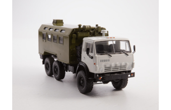 Камский грузовик 4310 К4320Д, серый / хаки