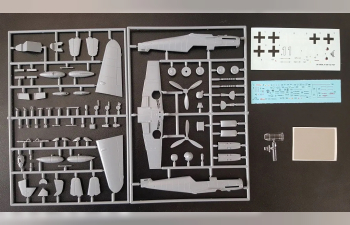 Сборная модель Самолет Messerschmitt Bf-109G-6 'JG 300 Wilde Sau'