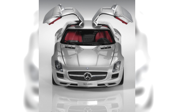 MERCEDES-BENZ SLS AMG C197 (2010), silver iridium