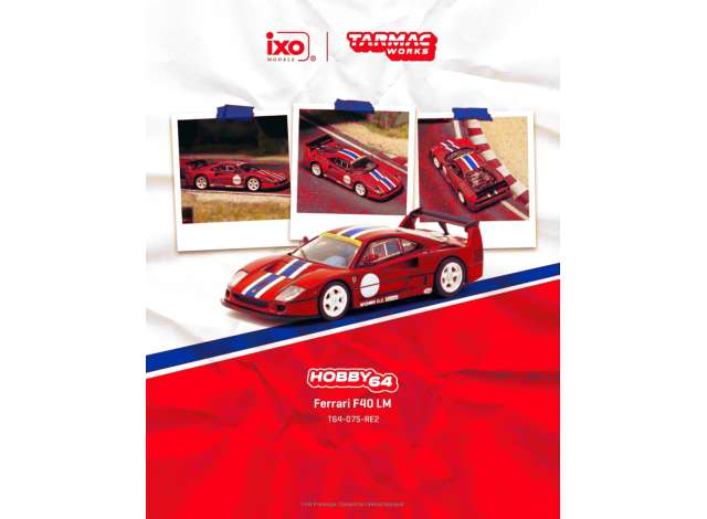 Ferrari F40 LM, rosso corsa 1994