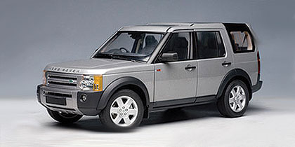 LAND ROVER Discovery 3 2005, silver
