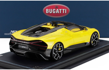 BUGATTI Mistral W16 (2023) - Con Vetrina - With Showcase, Yellow
