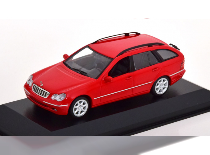 MERCEDES-BENZ C-Klasse S203 Estate (2001), red