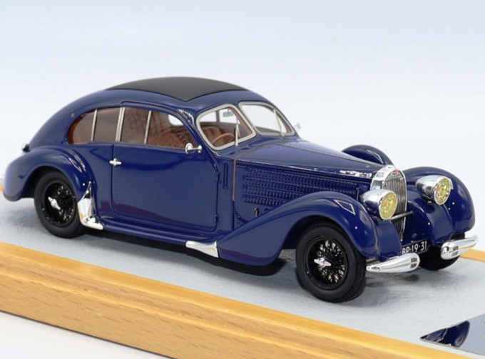 Bugatti T57/64 Coupé Aero-Dynamic 1939 Pre-Prototype of Type64 sn57625, blue