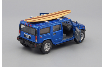 HUMMER H2 SUV Surfboard (2005), blue