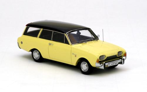 FORD Taunus 17M P3 Turnier (1960), yellow black