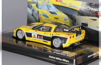 CORVETTE Z06R GT3 Callaway ADAC GT Masters (2011), yellow / black