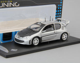 PEUGEOT 206 Tuning, silver / black