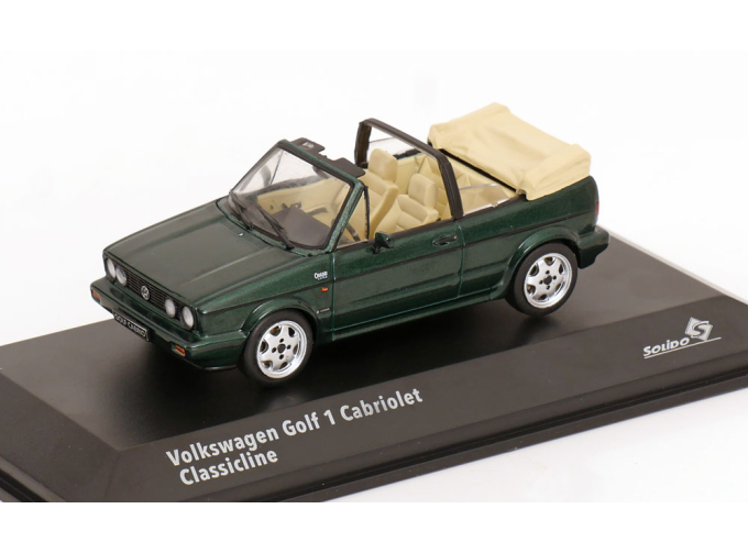 VOLKSWAGEN Golf Mki Sportline Cabriolet Open (1992), Green