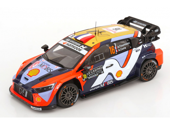 HYUNDAI i20 N Rally1 №16, Fourmaux/Coria, Rally Monte Carlo (2025)