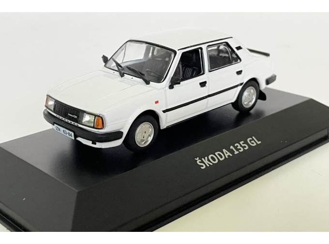 SKODA 135 GL (1988), white