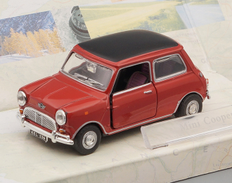 MINI Cooper, dark red / black roof