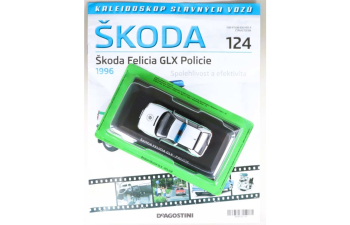 SKODA Felicia GLX Policie (1996) - Kaleidoskop slavných vozů 