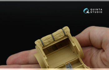 3D Декаль интерьера кабины Kubelwagen Type 82 (Tamiya) (с 3D-печатными деталями)