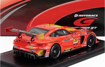 MERCEDES-BENZ Amg Gt3 Evo Team R'qs Motor Sports №22 Gt300 Class Super Gt (2025) Masaki Kano - Yuma Shoji, Dark Orange