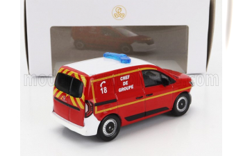 RENAULT Kangoo Van Sapeurs Pompiers Chef De Group (2023), Red White