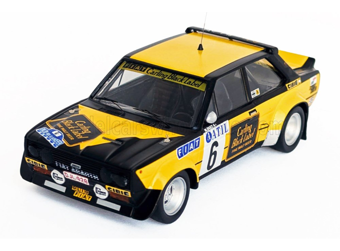 FIAT 131 Abarth №6 Rally Omloop Van Vlaanderen (1979) Mars Duez - Eddy Nys