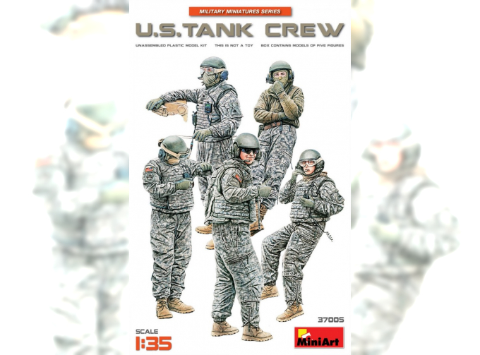 Сборная модель U.S. TANK CREW