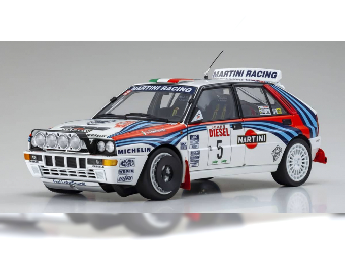 Lancia Delta HF Integrale 1992 Rally Sanremo #5 Martini