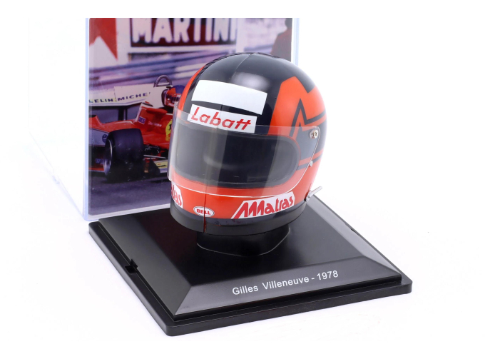 MINI HELMET Ferrari 312T3 Gilles Villeneuve (1978)