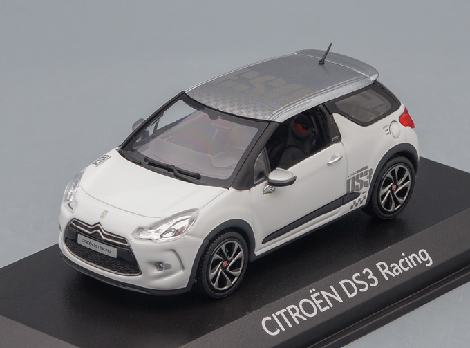 CITROEN DS3 Racing 2010, White with Grey roof 