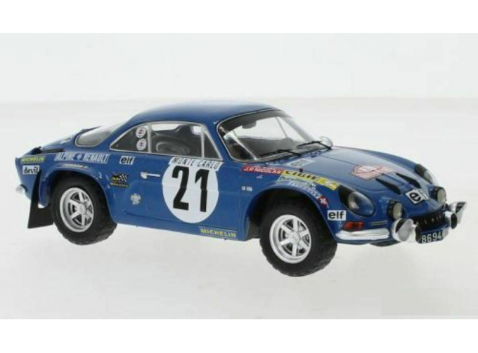 RENAULT Alpine A110 #21 Nicolas/Vial 3 место Rally Monte Carlo 1973