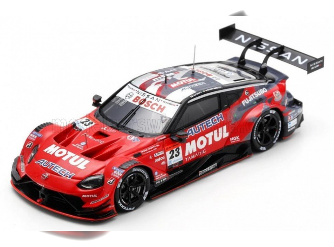 NISSAN Z Team Autech Nismo №23 Gt500 Class Super Gt (2024) Katsumasa Chiyo - Ronnie Quintarelli, Red Black