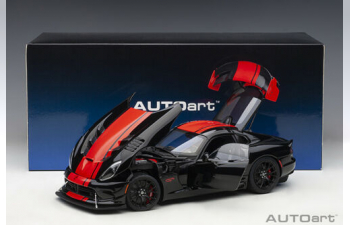 Dodge Viper 1:28 Edition ACR - 2017 (black with red stripes)