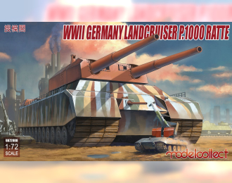 Сборная модель Немецкий сверхтяжелый танк P.1000 "ratte" (проект)