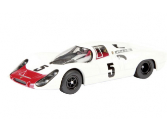 PORSCHE 908 KH No.5 1000km Spa Herrmann-Stommelen (1968), white