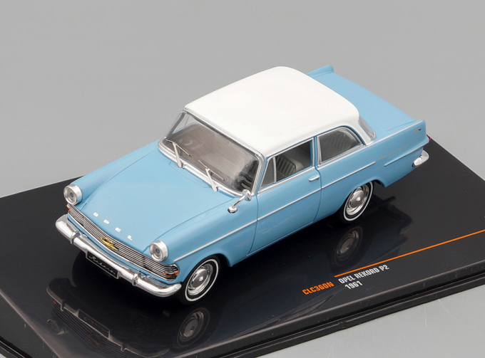 OPEL Rekord P2 1961 Light Blue/White