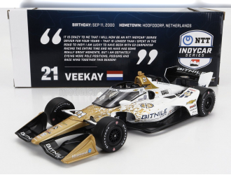 CHEVROLET Team Ed Carpenter Racing N21 Indianapolis Indy 500 Indycar Series (2023) R.Veekay, White Gold