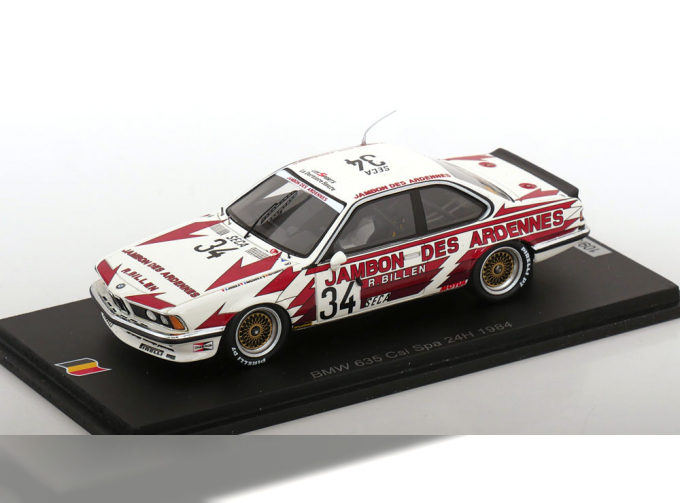 BMW 635 CSI No 34 24h Spa, Jarier/Huysman/Malcher (1984)