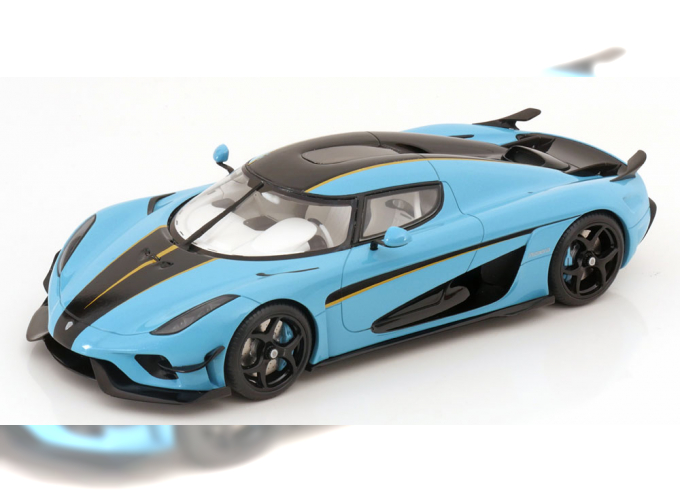 KOENIGSEGG Regera (2018), light blue-metallic black