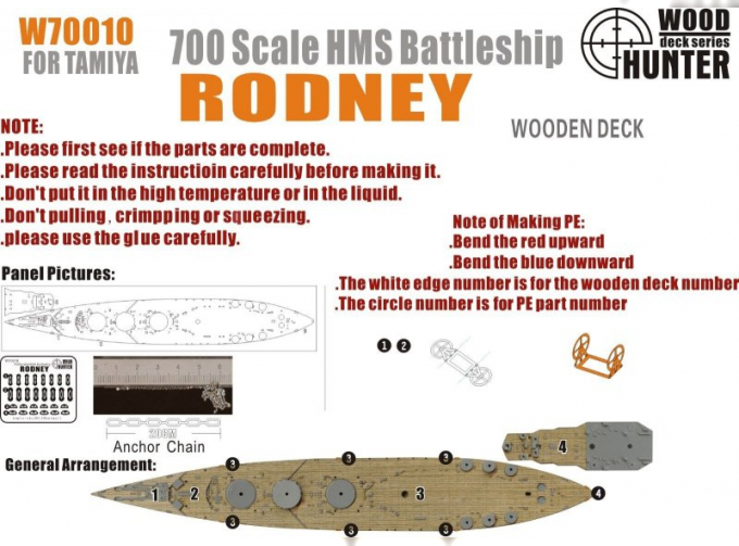 WWII Battleship HMS Rodney