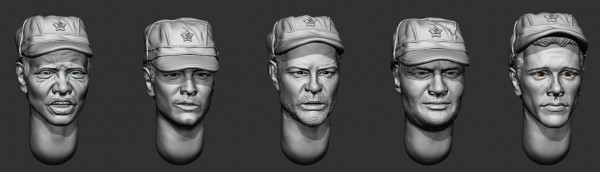 Фигурки Советские солдаты (Афганистан)