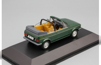 VOLKSWAGEN Golf 1 Cabriolet (1979), green