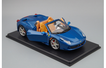 FERRARI 458 Spider (2011), blue