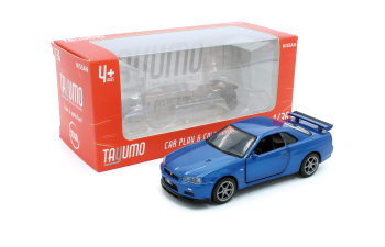 NISSAn GTR-R34 V-Spec II, blue