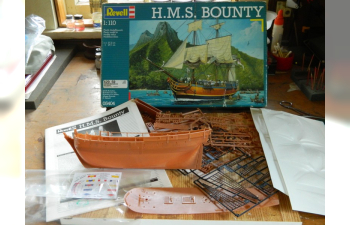 Сборная модель Парусник H.M.S. Bounty